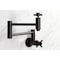 Kingston Brass KS8105DX Wall Mount Pot Filler Kitchen Faucet, Oil Rubbed Bronze KS8105DX - alternate 2